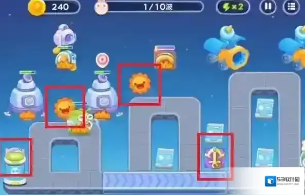 保卫萝卜4太空穿越第五十二关怎么过 通关流程攻略