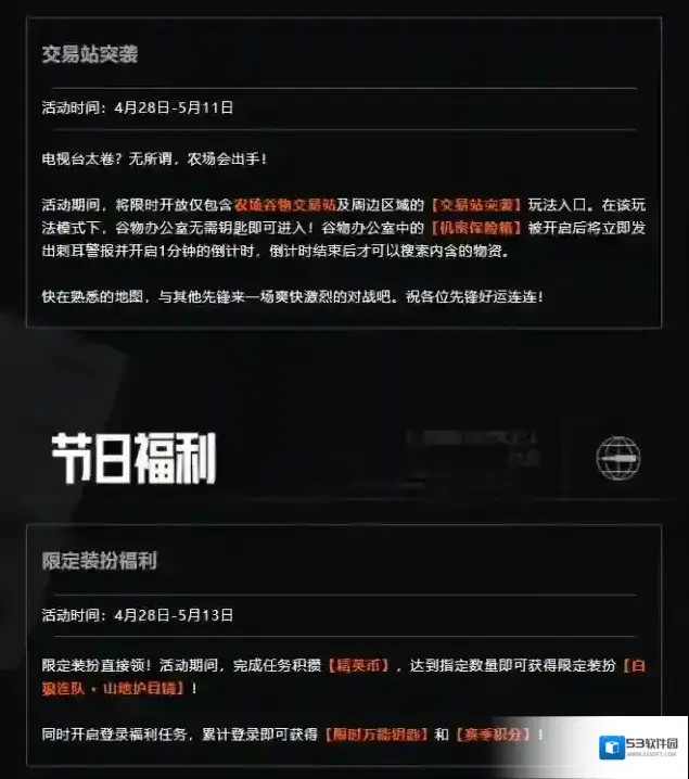 暗区突围争夺