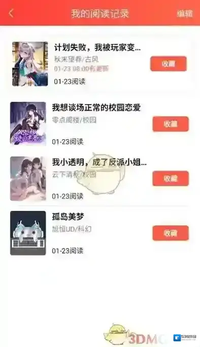 菠萝包轻小说书架