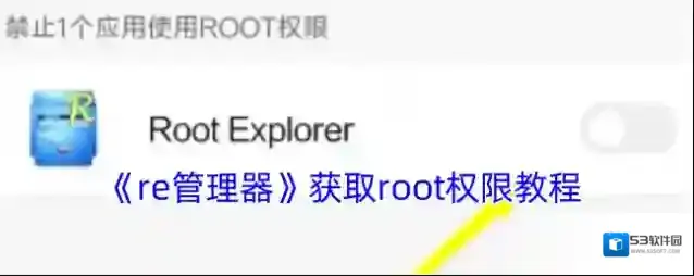 RE管理器权限