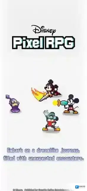 迪士尼像素冒险游戏