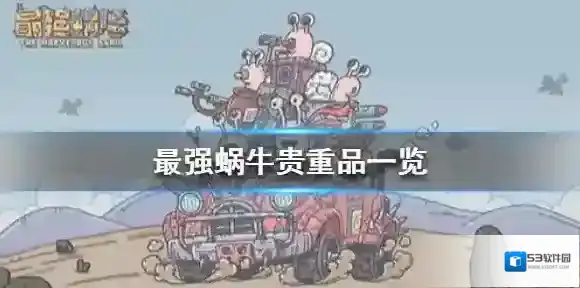 最强蜗牛贵重品大全 最强蜗牛贵重品一览