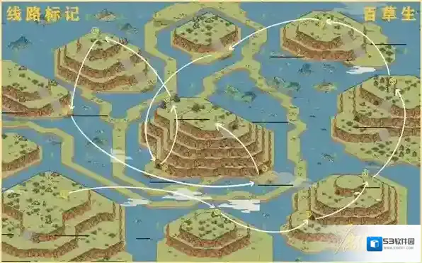 江南百景图百草生怎么过 通关路线分享