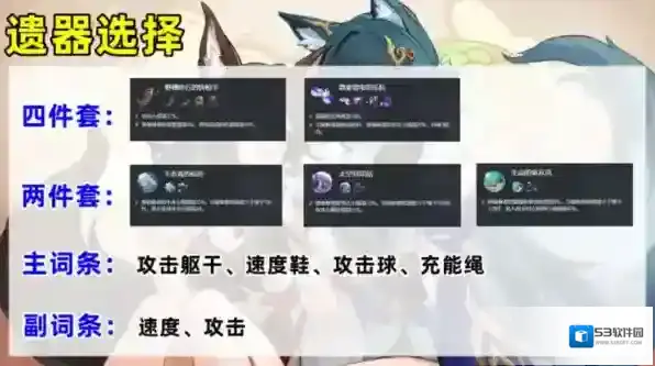 崩坏星穹铁道停云选择什么遗器好 最佳遗器攻略