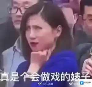 蓝衣女记者是什么梗 蓝衣女记者翻白眼表情包