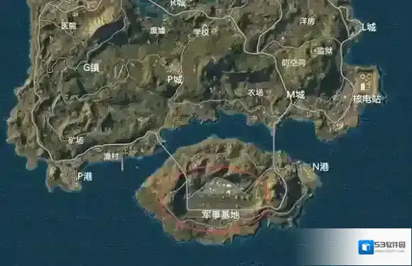绝地求生：刺激战场落脚