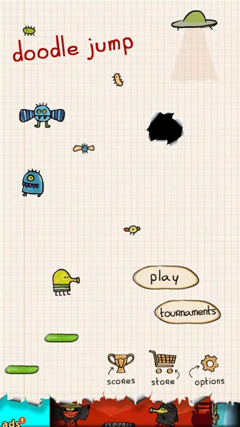 涂鸦跳跃无限金币版下载 涂鸦跳跃内置菜单版下载