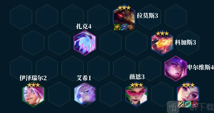 云顶之弈s8卡莎主c阵容怎么玩 卡莎阵容推荐大全