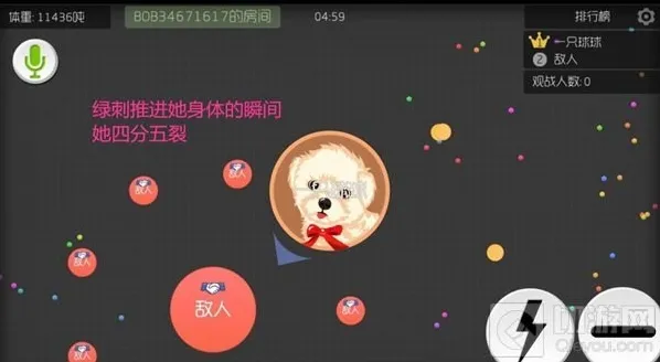 球球大作战小球
