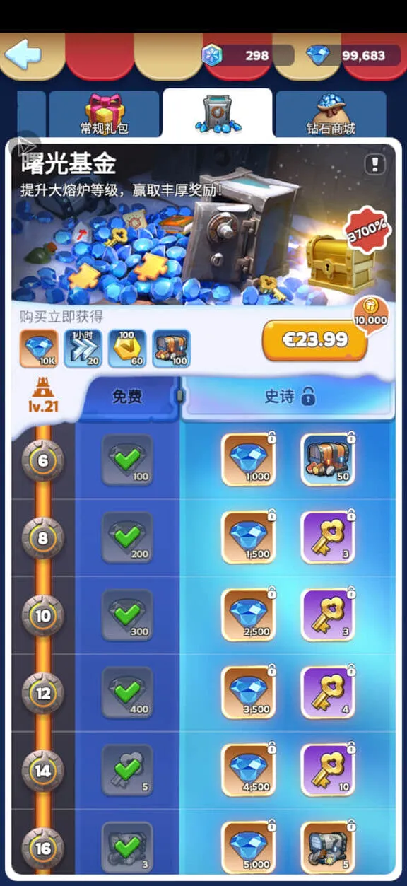 无尽冬日曙光基金与成长基金对比流程