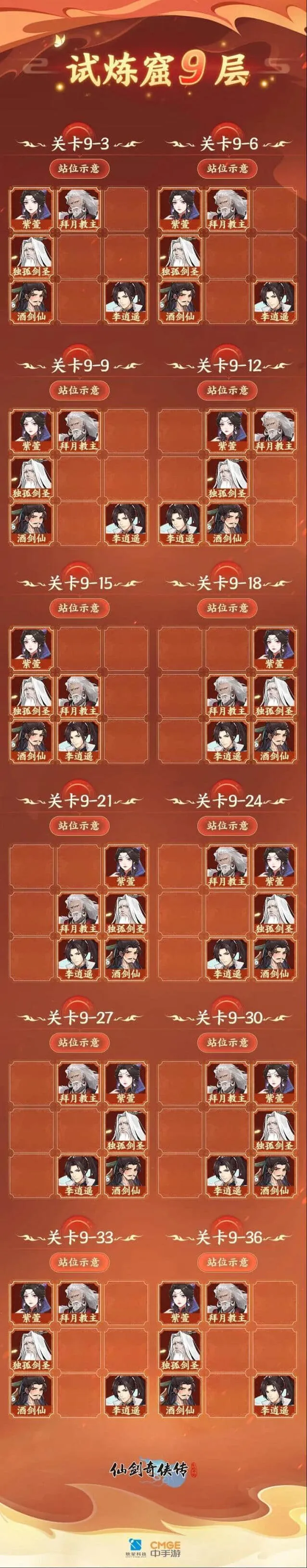 仙剑奇侠传试炼窟第9层通关技巧分享