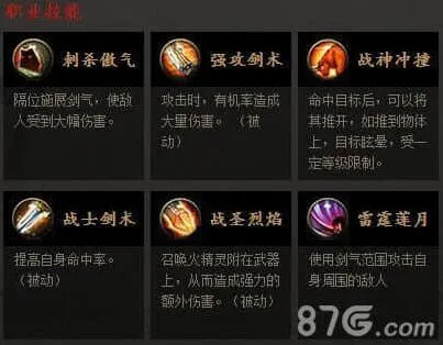 军团三大职业全面解析