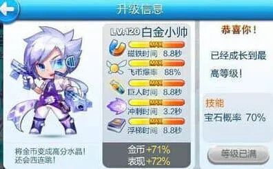 天天酷跑白金小帅获取详解