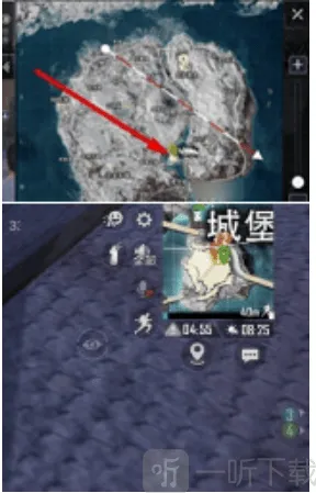 和平精英极光堡位置最全指南