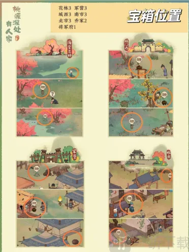 桃源深处有人家南有乔木挖宝寻萝位置指南