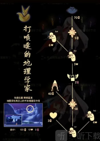 光遇打喷嚏的地理学家在哪详解