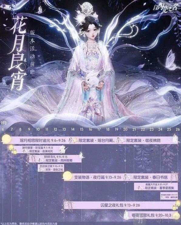 以闪亮之名花月良宵版本更新玩法介绍