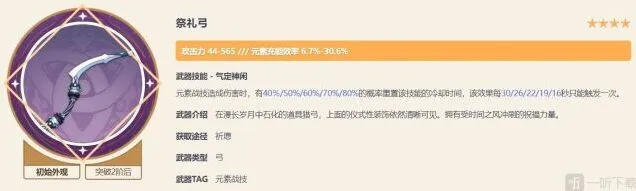 《原神》珐露珊武器详细攻略