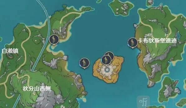 原神谐律簧管解谜宝箱点位分享