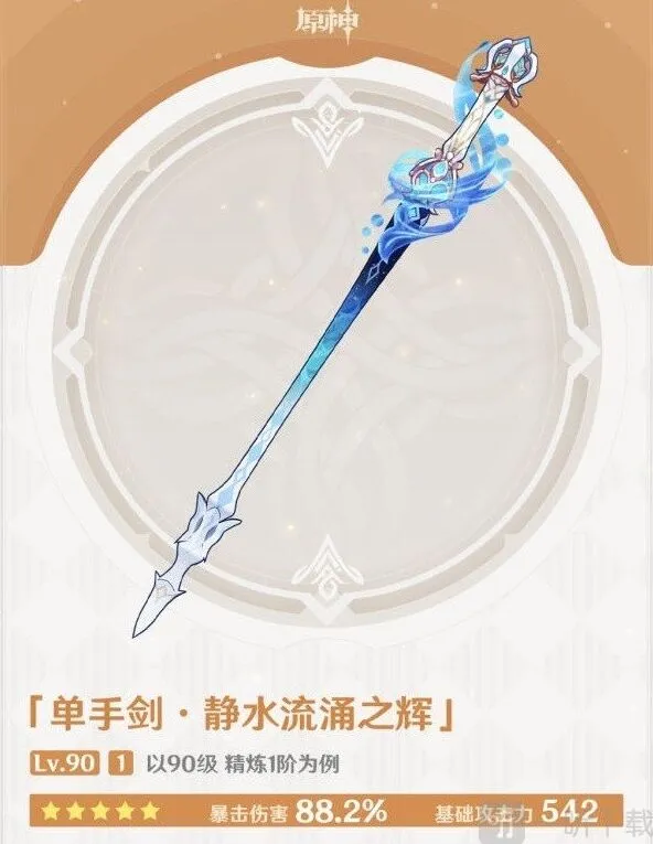 《原神》：水神芙宁娜毕业面板