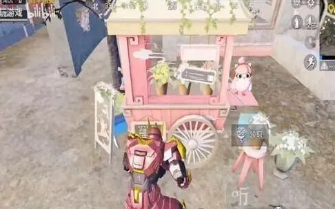 《和平精英》七夕捧花位置指南与七夕牵手方法
