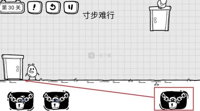 茶叶蛋大冒险第30关寸步难行攻略