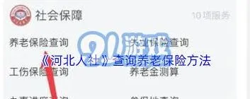 微信查询养老金详细教程