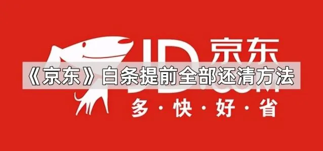 京东白条提前全部还清方法步骤