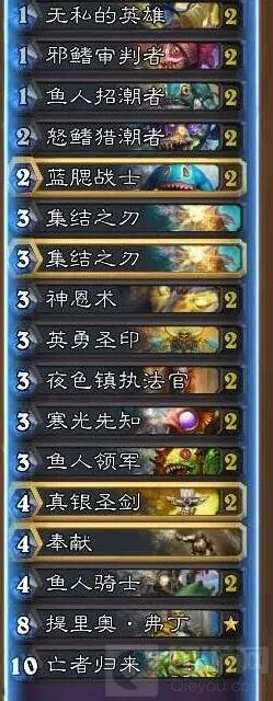 标准模式鱼人骑炉石传说攻略