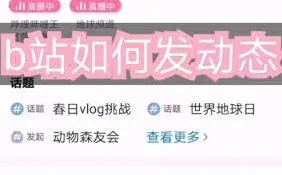 哔哩哔哩发动态完整教程