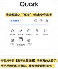 夸克艺术生填分数指南