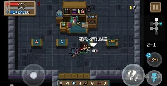元气骑士导弹武器密集火箭发射器评测