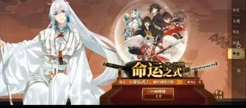 执剑之刻命运之式武士选择全面攻略
