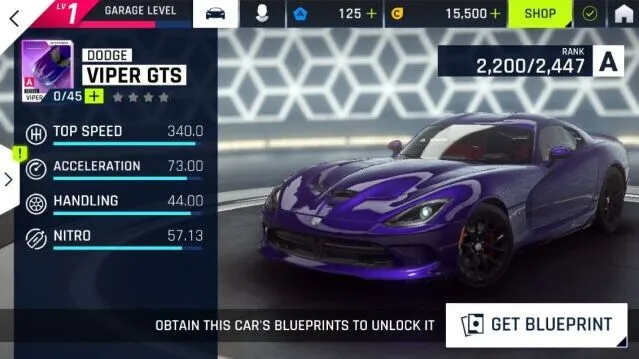 狂野飙车9：A级道奇Viper GTS实战攻略