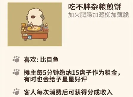 《动物餐厅》吃不胖杂粮煎饼怎么获得技巧