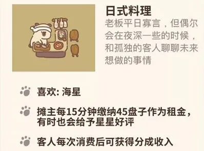 动物餐厅日式料理获得指南