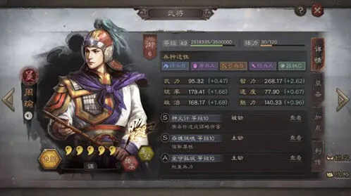 三国志战略版周瑜吴弓队阵容搭配技巧