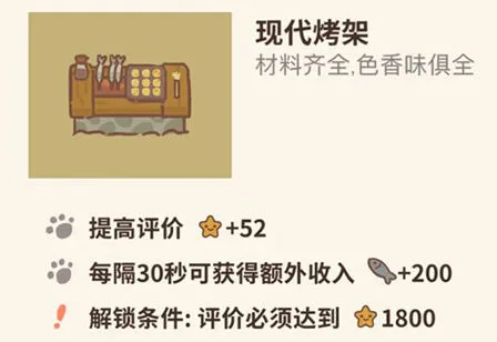 《动物餐厅》烤架解锁流程指南