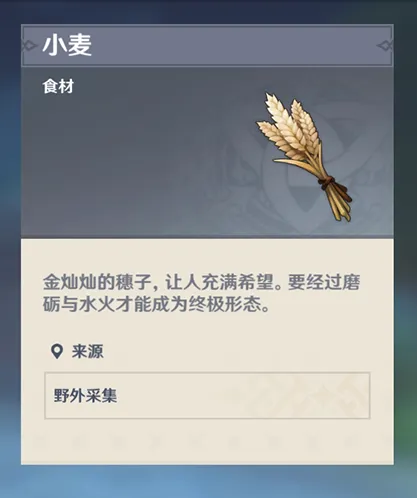 《原神》小麦获取方法技巧