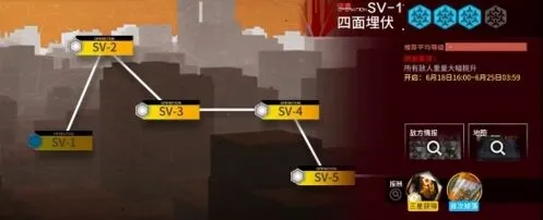 明日方舟突袭SV1萌新攻略