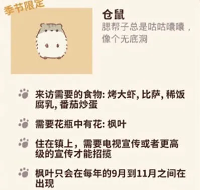 《动物餐厅》仓鼠解锁玩法详解