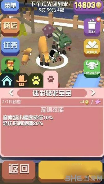 疯狂动物园骆驼系列迷彩骆驼攻略