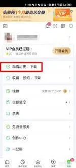 《爱奇艺极速版》观看历史管理方法