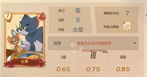 猫和老鼠汤姆道具知识卡推荐