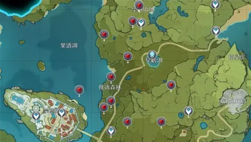 原神苹果采集点完整指南