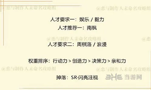 恋与制作人周棋洛拍摄副本6-6打法攻略