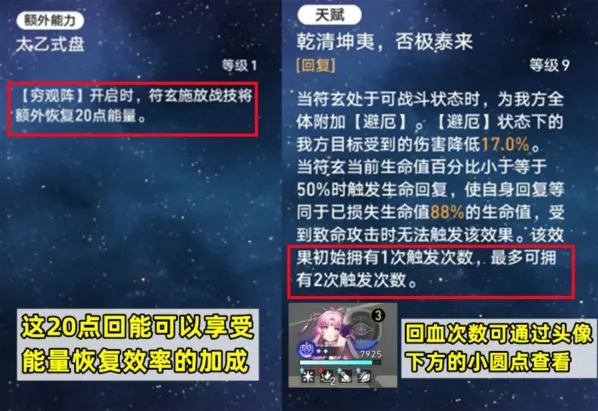 崩坏星穹铁道符玄技能使用流程