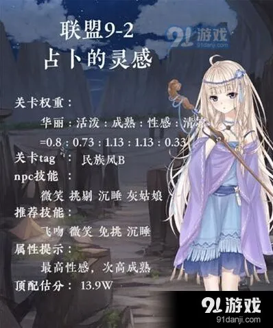 《奇迹暖暖》联盟委托9-2占仆的灵感技巧
