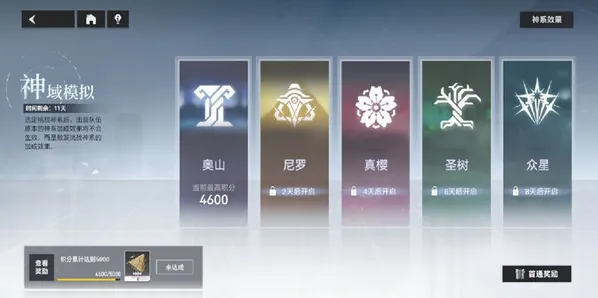 深空之眼神域模拟冥王4600打法指南