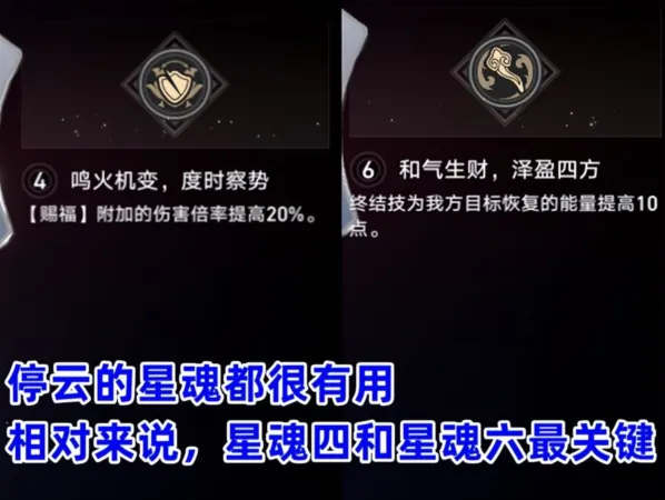 崩坏星穹铁道停云各星魂作用解析